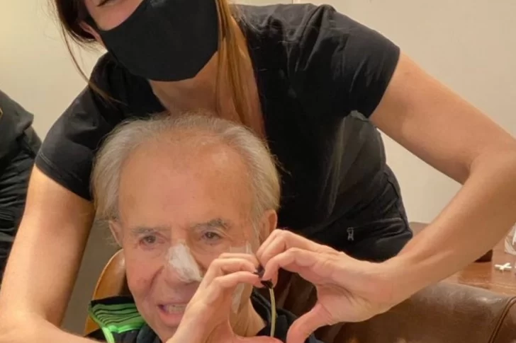 Carlos Menem dio negativo y no tiene coronavirus