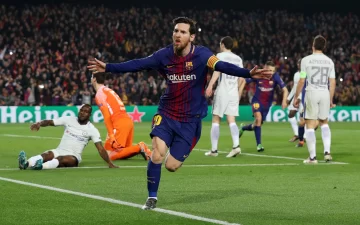 Doblete de Messi y clasificación del Barcelona