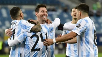 Argentina goleó 4-1 a Bolivia y enfrentará a Ecuador en cuartos