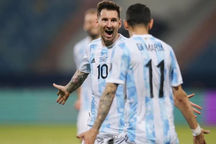 “Era uno de los objetivos de Argentina entrar entre los cuatro primeros”, aseveró Messi