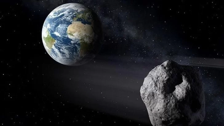 La imagen del gran asteroide que pasó cerca de la Tierra este miércoles