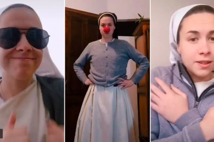 Josefina, la monja que es furor en las redes por sus videos divertidos