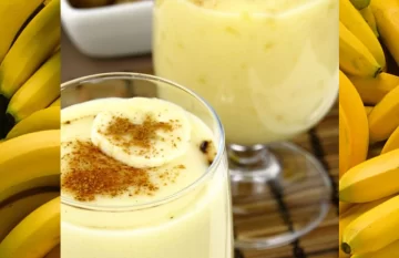 Mousse de banana: ideal para no desperdiciar las más maduritas