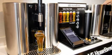 La máquina de hacer cerveza en cápsulas