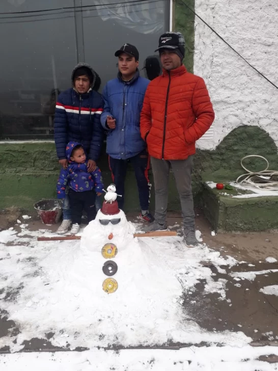 Nieve en la primavera sanjuanina: la reserva Don Carmelo, pintada de blanco