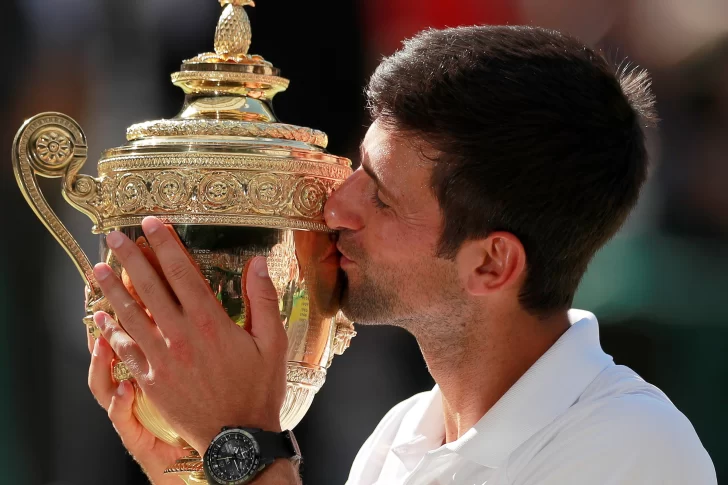 Djokovic está de vuelta: venció a Anderson y se consagró en Wimbledon