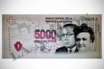 Afirman que el billete de $5.000 ya tiene diseño y fecha de entrega