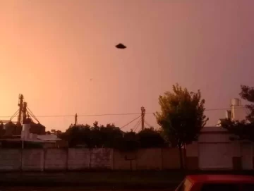 Un avistamiento de OVNIS en Santa Fe que impacta: mirá el video