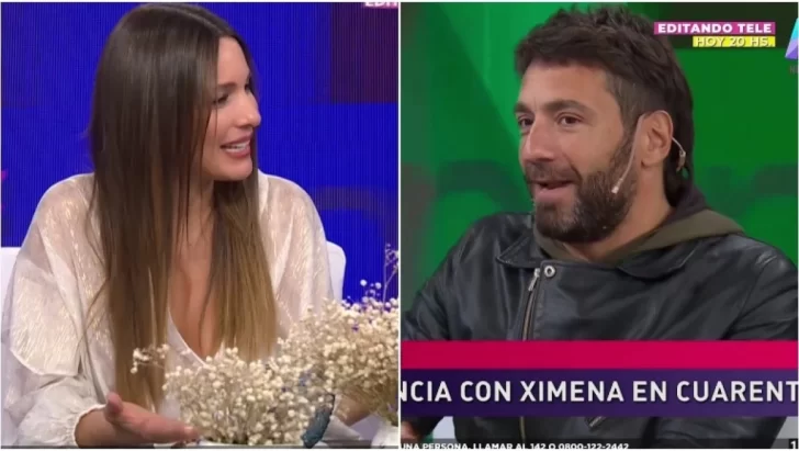 Pampita escrachó en vivo los “coqueteos” virtuales de Gustavo Conti: “¿Por qué me mandás fueguitos?”