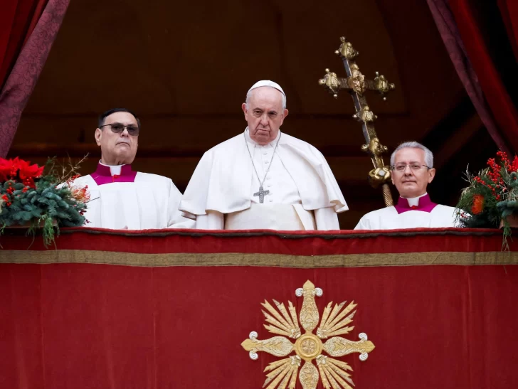 En Navidad, el Papa lamentó “conflictos y crisis, que parece que no terminan nunca”