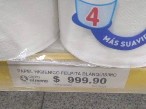 Se quejó por el precio del papel higiénico y lo echaron del supermercado