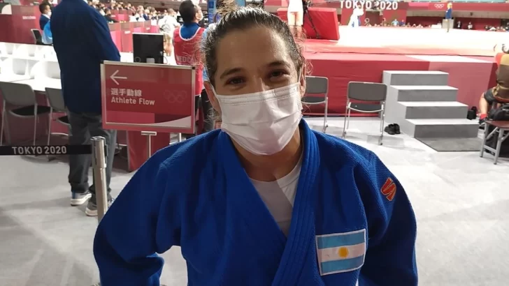 Lesionada, Paula Pareto luchó pero no pudo en Tokio: “Fue mi última competencia”