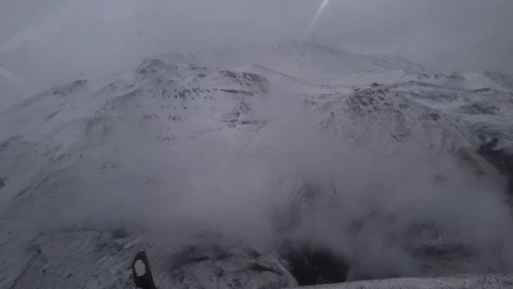 Hermosas postales del Paso de Agua Negra nevado