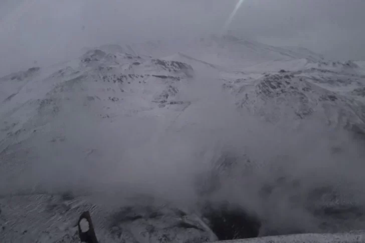 Hermosas postales del Paso de Agua Negra nevado