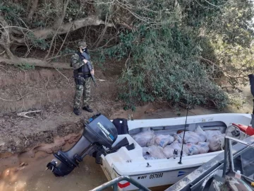 Prefectura descubrió a un guía de pesca con 700 kilos de carpinchos faenados