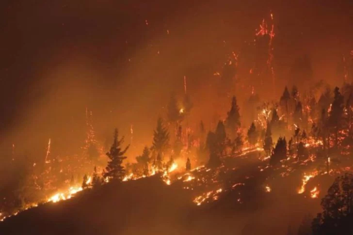 El fuego en la Patagonia se cobró un muerto y hubo tres pobladores con quemaduras graves