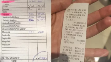 Le cobraron $24 mil en una peluquería y los escrachó: “Todo tiene un costo”, le respondieron