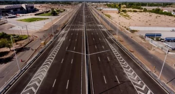 Estiman que en 10 días activarán la iluminación del nuevo tramo de la Ruta 40