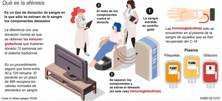 Lo que hay que saber sobre el tratamiento con plasma de recuperadas de Covid-19