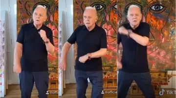 El hilarante video de Anthony Hopkins en Tik Tok bailando hip hop