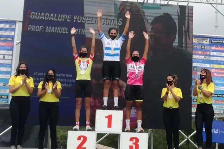 Maribel Aguirre conquistó nuevamente una medalla de oro y otra de plata