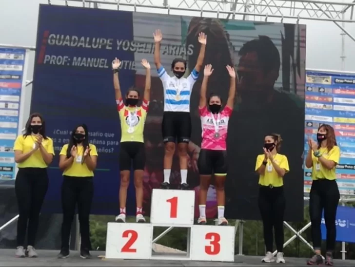 Maribel Aguirre conquistó nuevamente una medalla de oro y otra de plata