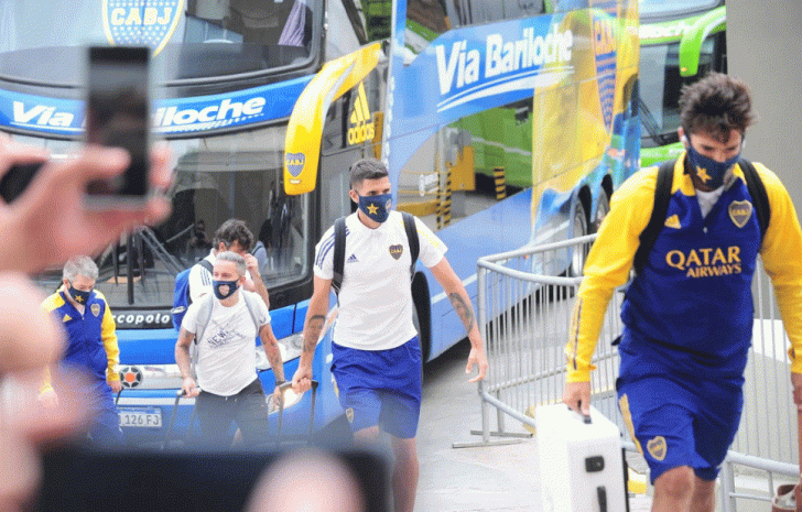 Boca ya está en San Juan