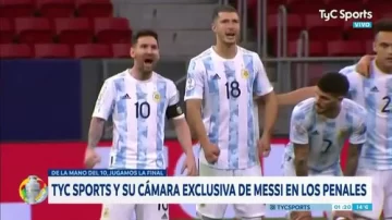 [VIDEO] “¡Bailá ahora!”, el desafiante grito de Messi a un jugador colombiano