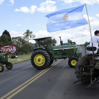 Banderazos y diferentes manifestaciones en el país por Vicentin