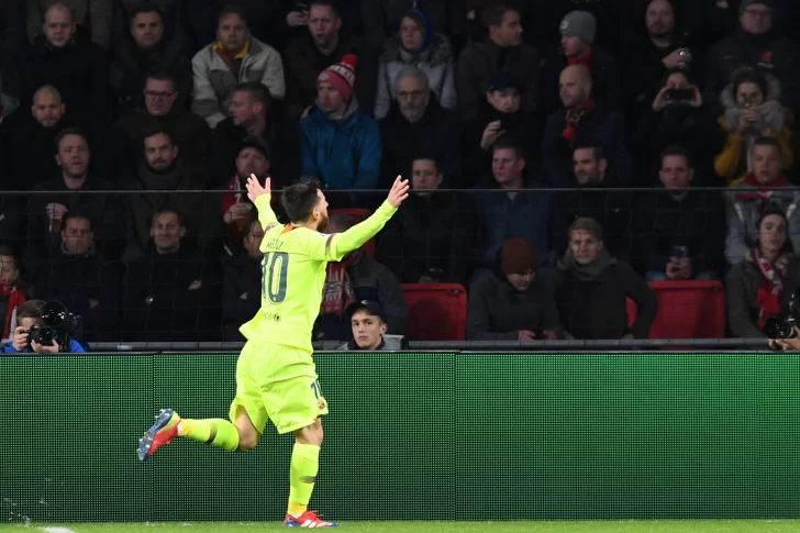 Messi marcó por duplicado en el triunfo del Barcelona sobre el Tottenham de Pochettino