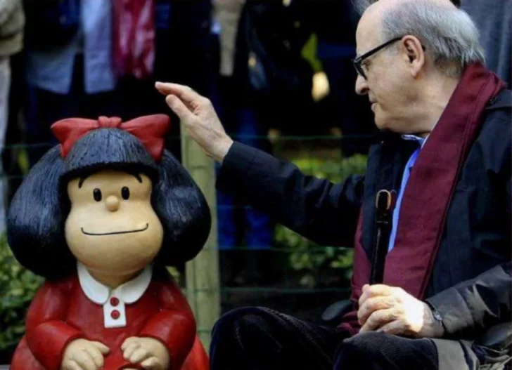 Murió Quino, el creador de Mafalda