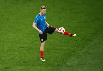 Rakitić voló de fiebre antes del partido con Inglaterra