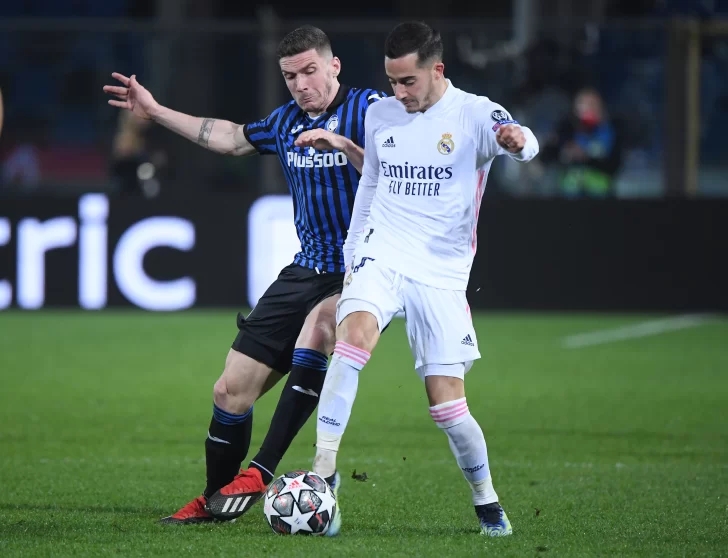 El Real Madrid venció al Atalanta en Italia