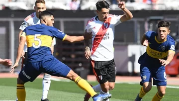 River le ganó a Boca en Reserva, que tuvo a Riquelme como espectador principal