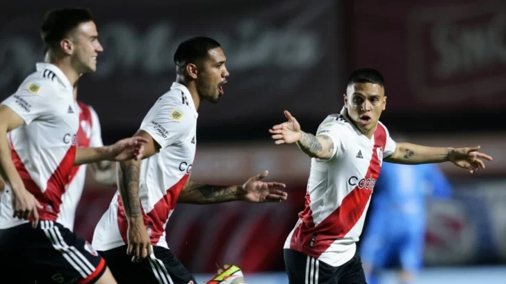 River logró una goleada que lo acerca a la Libertadores