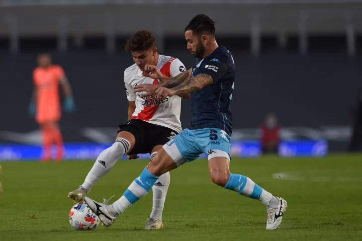 River y Racing repartieron puntos en el Monumental