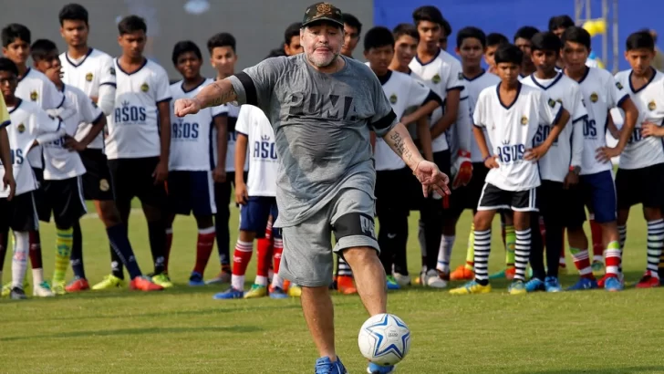 Maradona sigue revolucionando la India