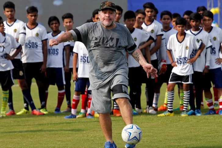 Maradona sigue revolucionando la India