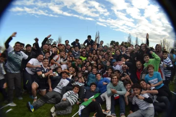 Mirá todo el festejo del San Juan Rugby, campeón de la Copa de Plata