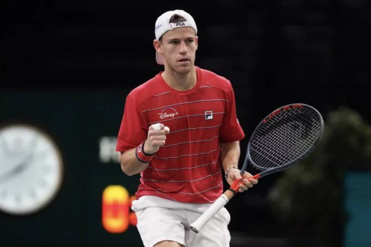 Schwartzman volvió a ganar, pasó a cuartos en París y se acerca al Master de Londres