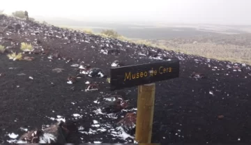 Nevó al Sur de Mendoza y la sensación térmica bajó de 30 a 3 grados