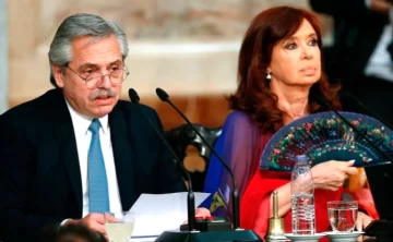 Qué le dijo CFK a Alberto Fernández en el inicio de la Asamblea Legislativa