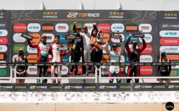 Fabricio Persia se subió al podio en el Top Race V6