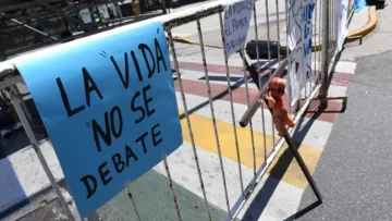 Manifestantes “celestes” denunciaron “represión” por parte de la Policía porteña