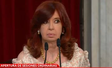 CFK en el Congreso: sin tapabocas y un blooper que hizo reír a los legisladores