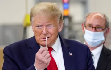 Trump tuiteó que tiene coronavirus y obtuvo medio millón de me gusta en una hora