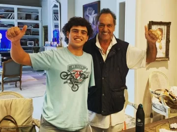 La visita del Wey a Scioli para compartir experiencias de vida