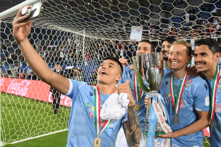 La Lazio de Correa se quedó con la Supercopa de Italia