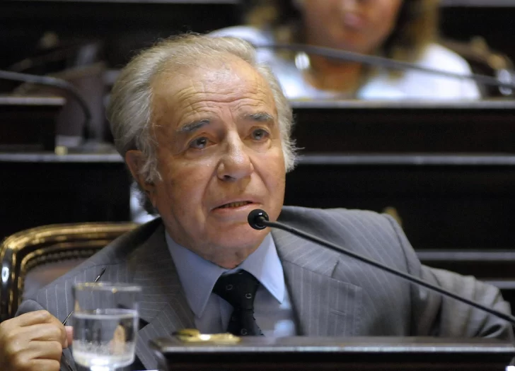 Quién reemplazará a Carlos Menem en el Senado: dos nombres para ocupar la banca