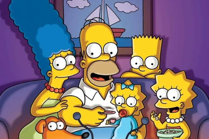 Aburrida en cuarentena, una familia creó su propia versión de la intro de Los Simpson